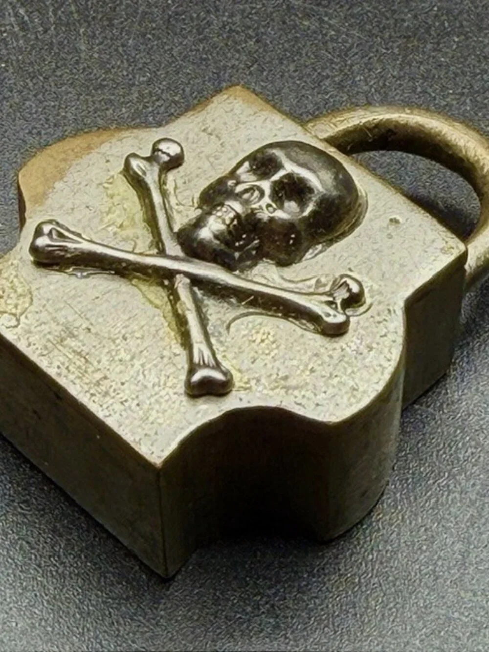Vintage Rare Small KOHNOOR Lock Padlock No Key India 1960s